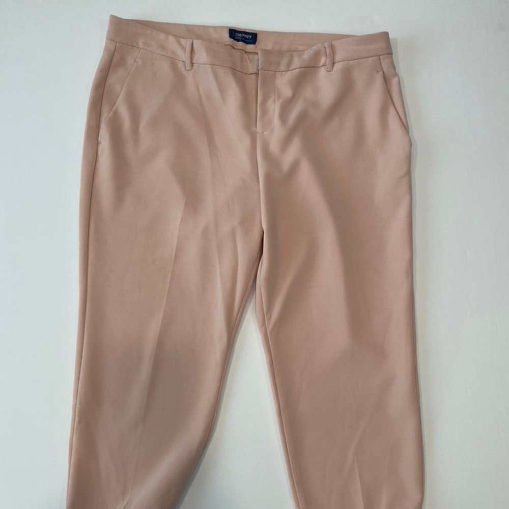 Old Navy "Harper" light pink ankle pants size 18
